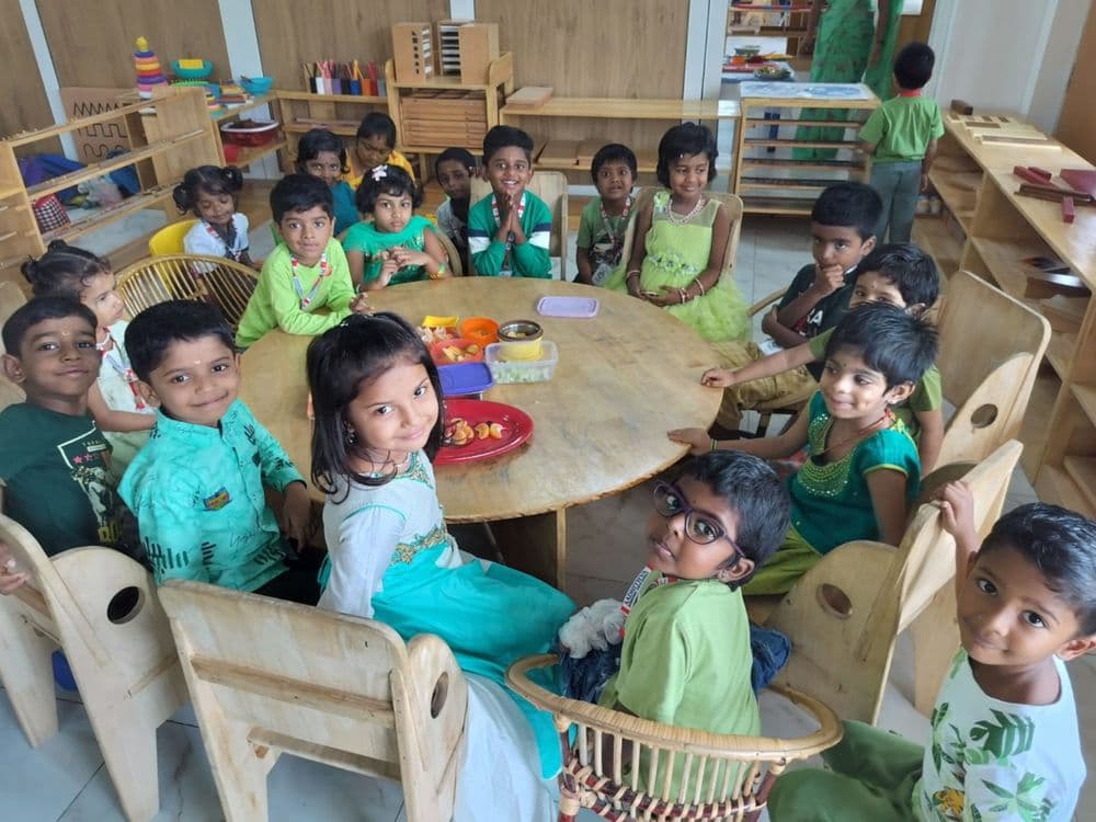 World Food Day celebration with Aadhithya School students