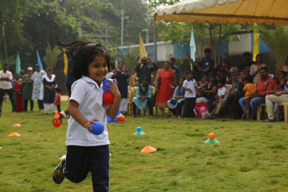 Sports day celebration in AIPS